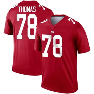 Andrew Thomas New York Giants Men's Legend Inverted Jersey - Red