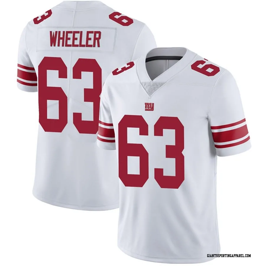 Chad Wheeler New York Giants Men's Limited Vapor Untouchable Nike Jersey - White