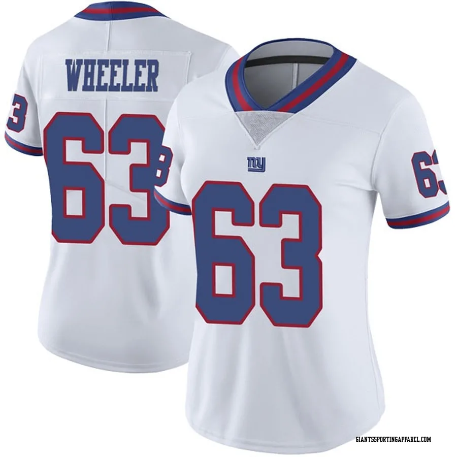 Chad Wheeler New York Giants Women's Limited Color Rush ...