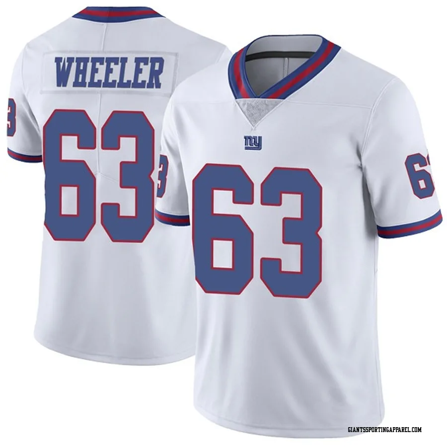 Chad Wheeler New York Giants Youth Limited Color Rush Nike Jersey - White