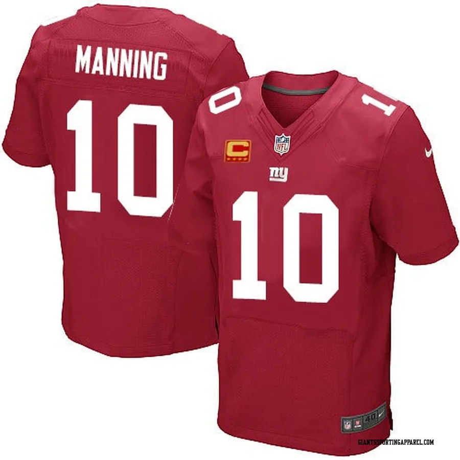 what is the c on eli manning jersey