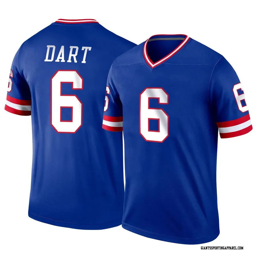 Jaxson Dart New York Giants Youth Legend Classic Nike Jersey - Royal