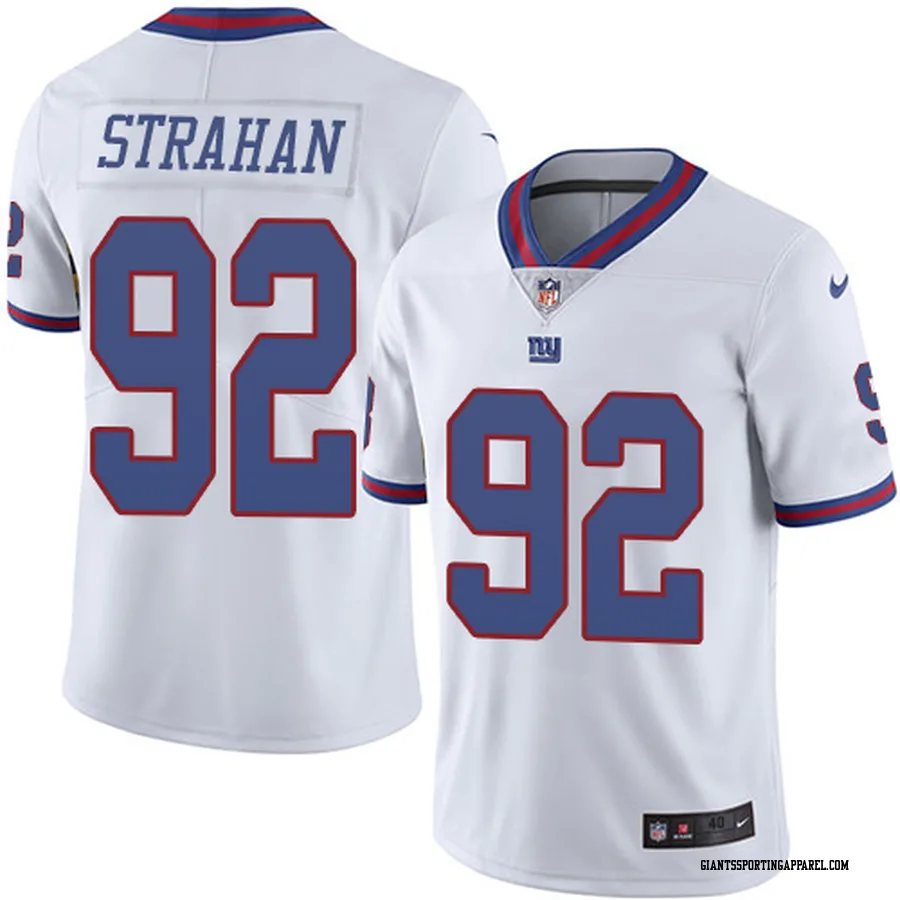 Michael Strahan New York Giants Men S Elite Color Rush Nike Jersey