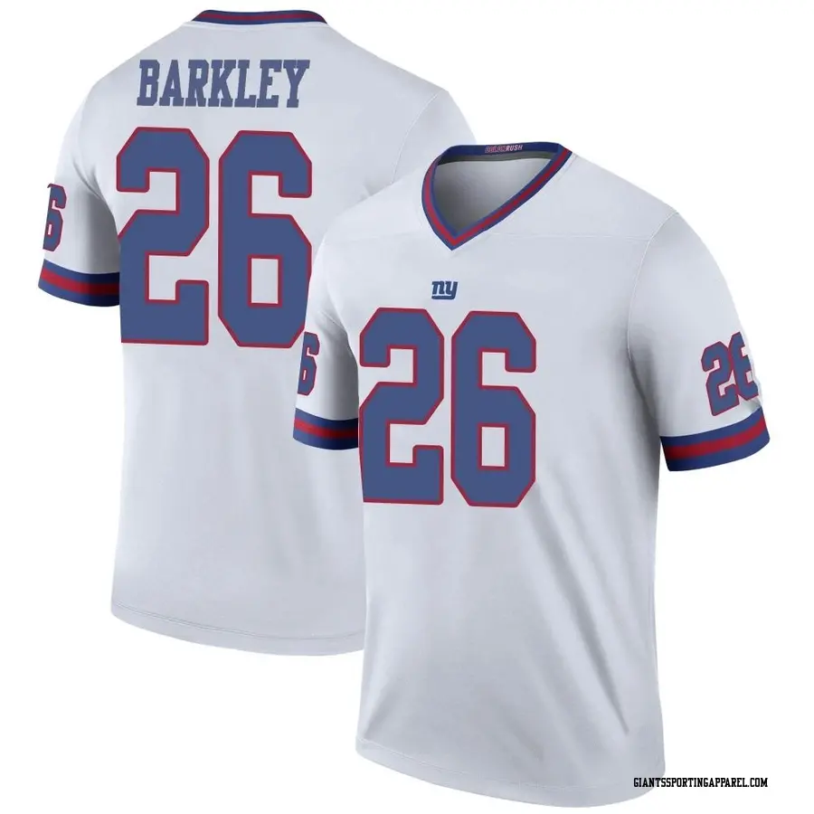 saquon barkley color rush jersey stitched