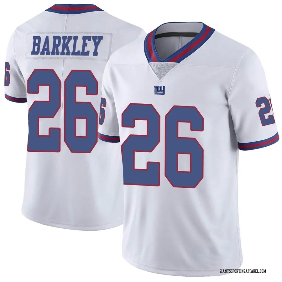 saquon barkley color rush jersey stitched