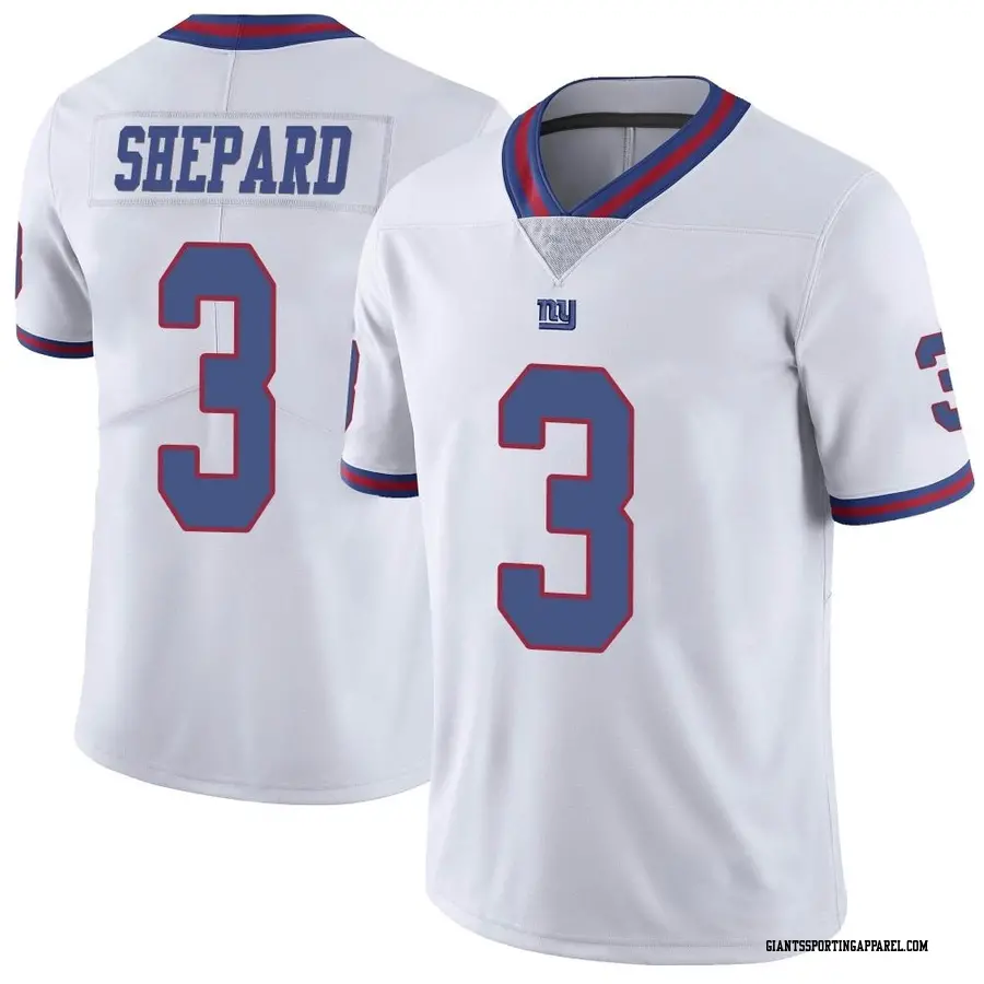 Sterling Shepard New York Giants Men's Limited Color Rush Jersey - White