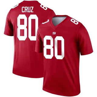 Victor Cruz New York Giants Men's Legend Inverted Nike Jersey - Red
